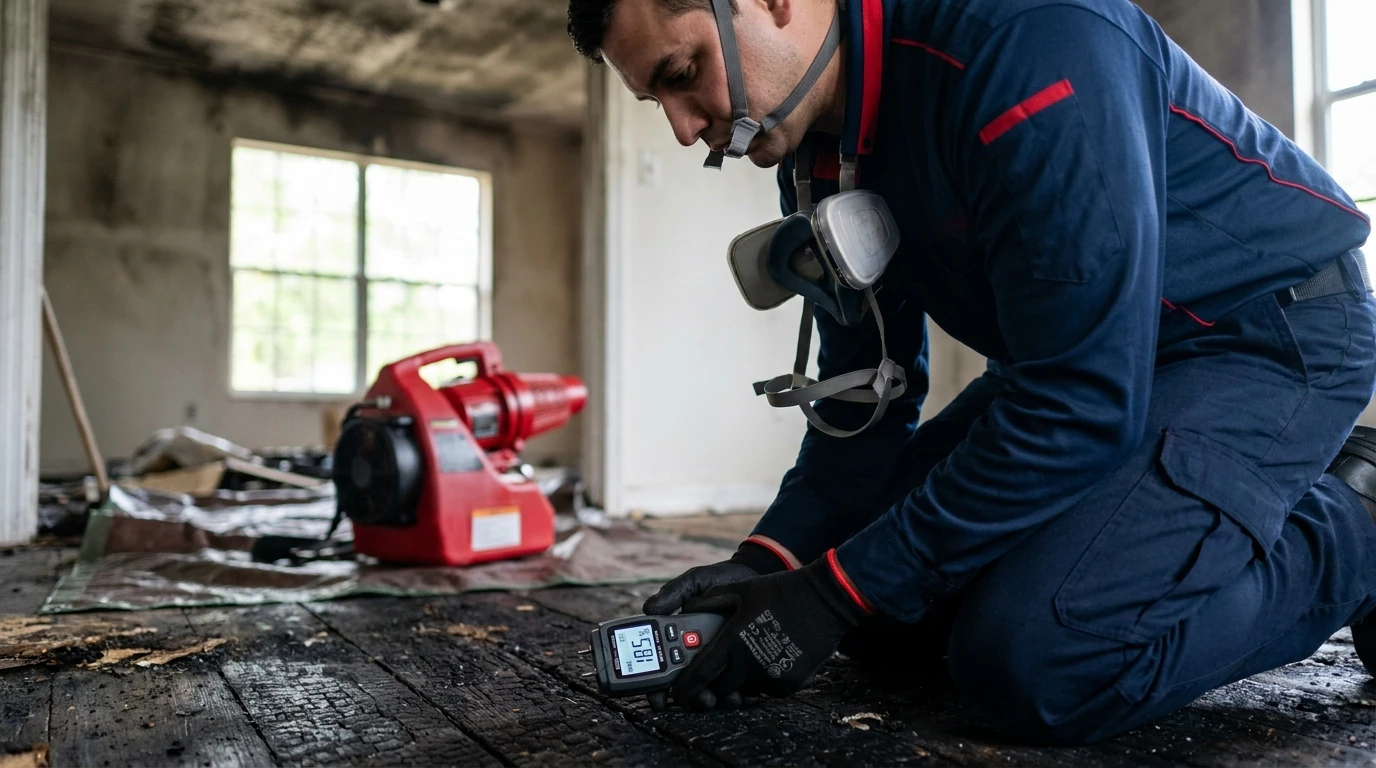 How soon after a fire should restoration start: Fire & Smoke Restoration